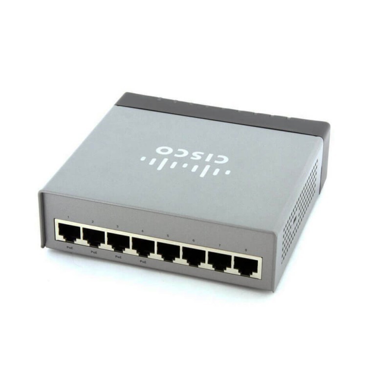 Switch Cisco 8 porturi Gigabit, Smart Switch SLM2008