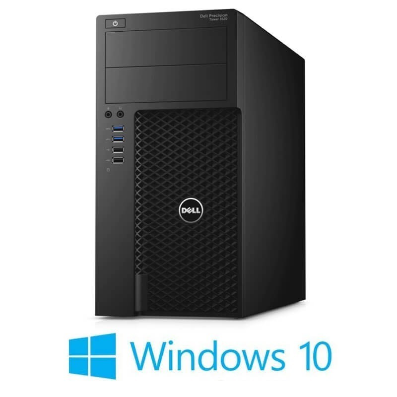 Workstation Dell Precision 3620 MT, Core i7-6700T, SSD, GeForce GT 240, Win 10 Home