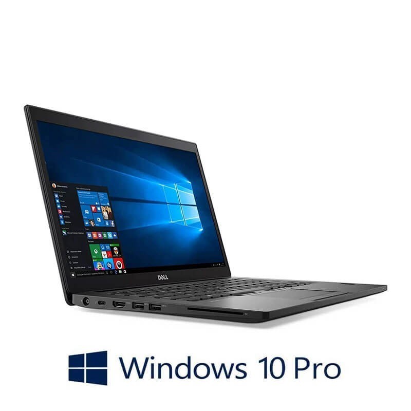 Laptop Touchscreen SH Dell Latitude 7480, i7-7600U, SSD, Full HD, Webcam, Win 10 Pro