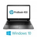 Laptopuri HP ProBook 450 G2, Intel i3-4030U, SSD, 15.6 inci, Webcam, Win 10 Home