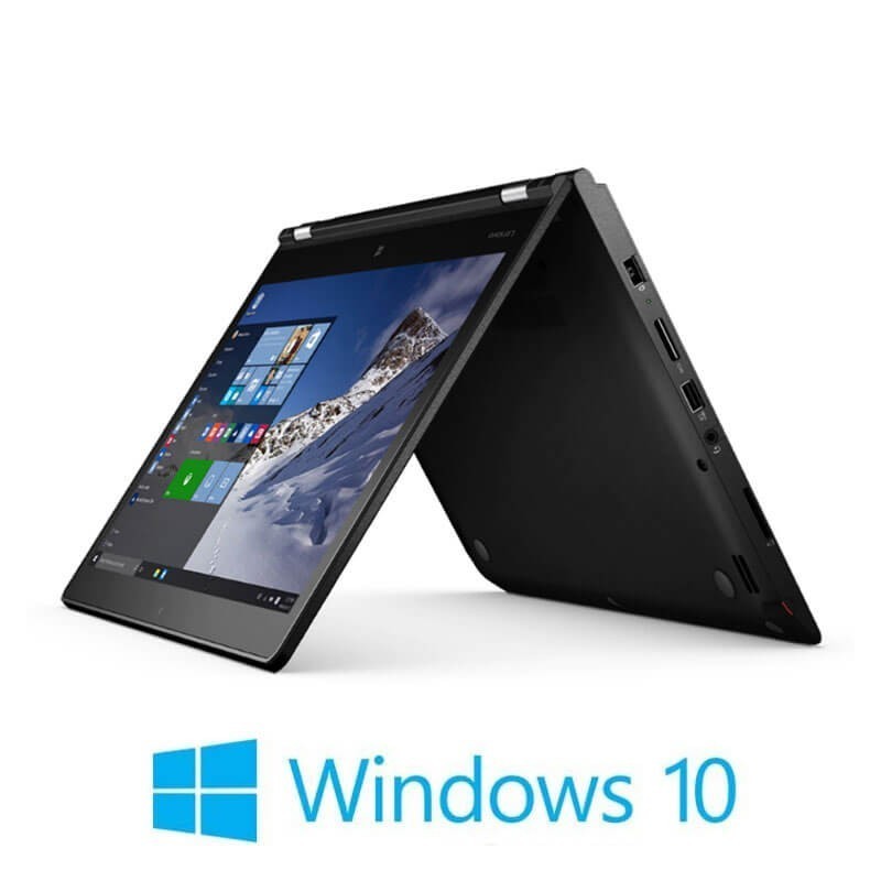 Laptop Touchscreen Lenovo Yoga 460, i5-6200U, SSD, Full HD, Webcam, Win 10 Home