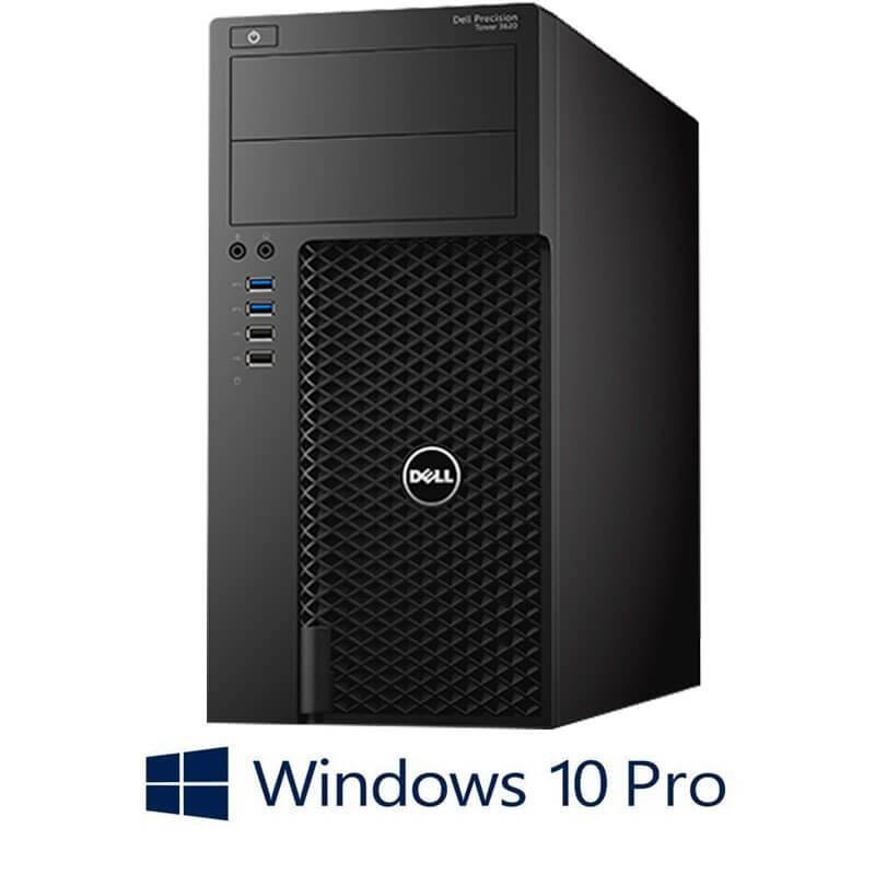 Workstation Dell Precision 3620 MT, E3-1220 v5, 256GB SSD, Quadro K2000, Win 10 Pro