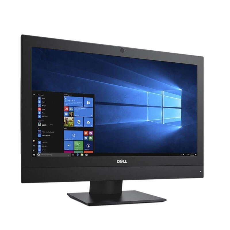 All-in-One SH Dell OptiPlex 3030, Quad Core i7-4770S, 256GB SSD, 19.5 inci, Webcam