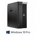 Workstation Dell Precision T3600, Quad Core E5-1620, 256GB SSD NOU, Win 10 Pro