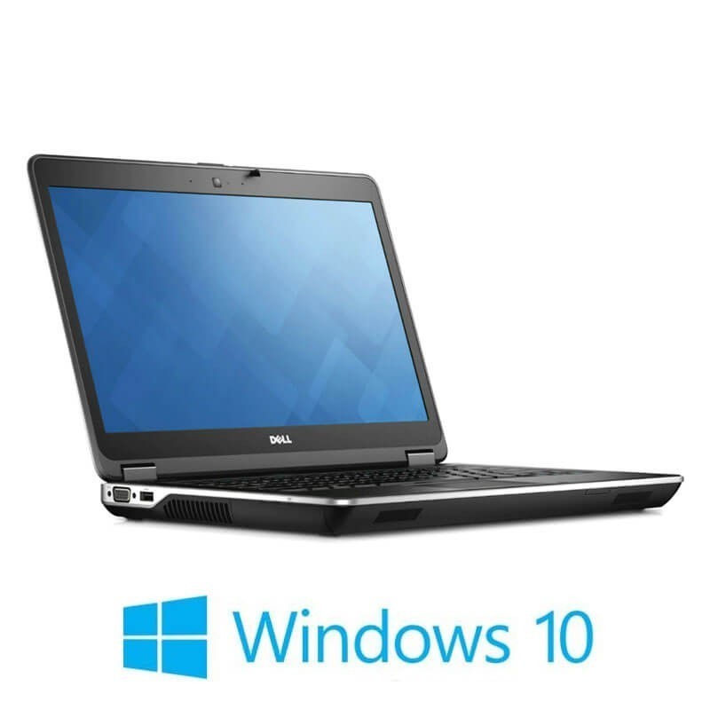 Laptopuri Dell Latitude E6440, i5-4310M, 256GB SSD NOU, 14 inci, Webcam, Win 10 Home
