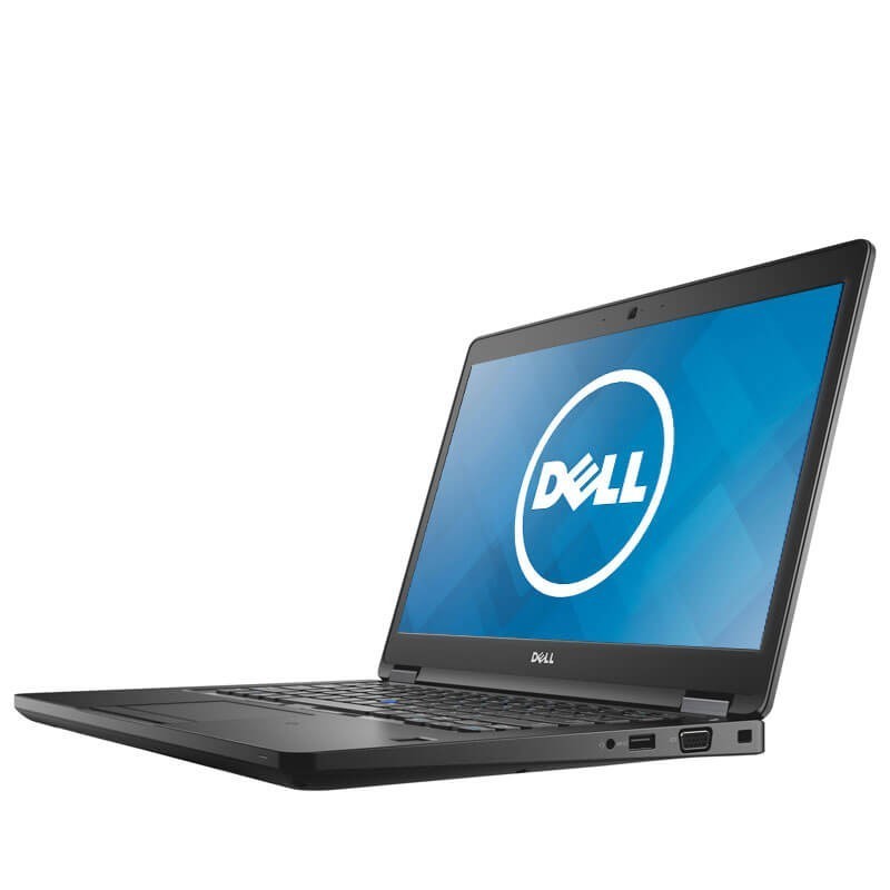 moron Giving work Laptopuri SH Dell Latitude 5480, Intel Core i5-6300U, 256GB SSD, 14 inci,  Webcam
