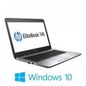 Laptop HP EliteBook 745 G3, AMD PRO Quad Core A10-8700B, SSD, Webcam, Win 10 Home