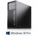 Workstation HP Z240 Tower, Core i7-6700T, 2 x 256GB SSD, Quadro K620, Win 10 Pro