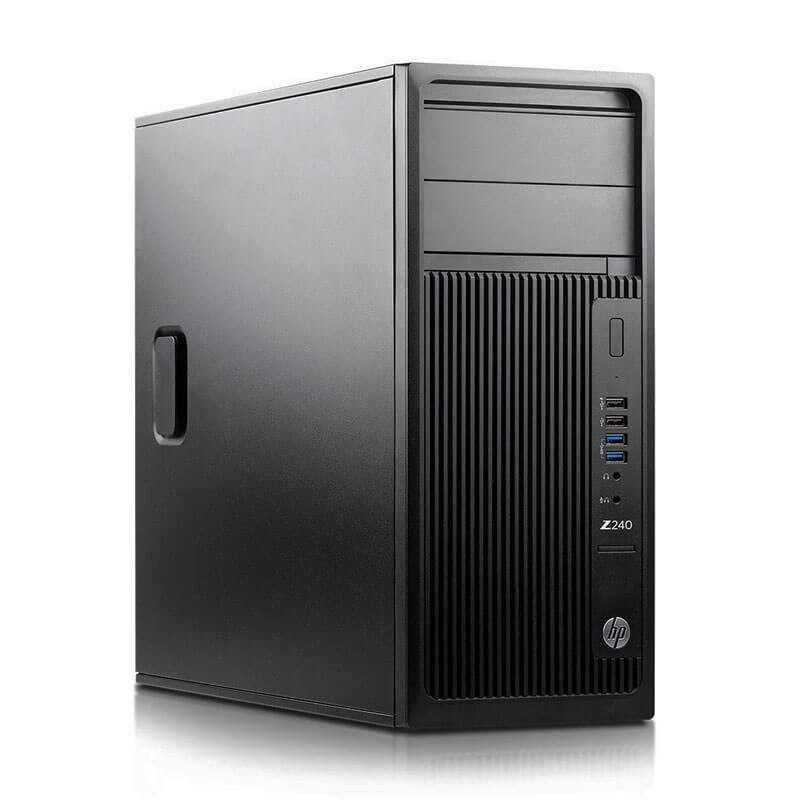 Workstation SH HP Z240 Tower, Intel Quad Core i56500, 2 x 256GB SSD