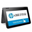 Laptop Touchscreen SH HP x360 310 G2, Quad Core N3700, 128GB SSD, IPS, Grad B