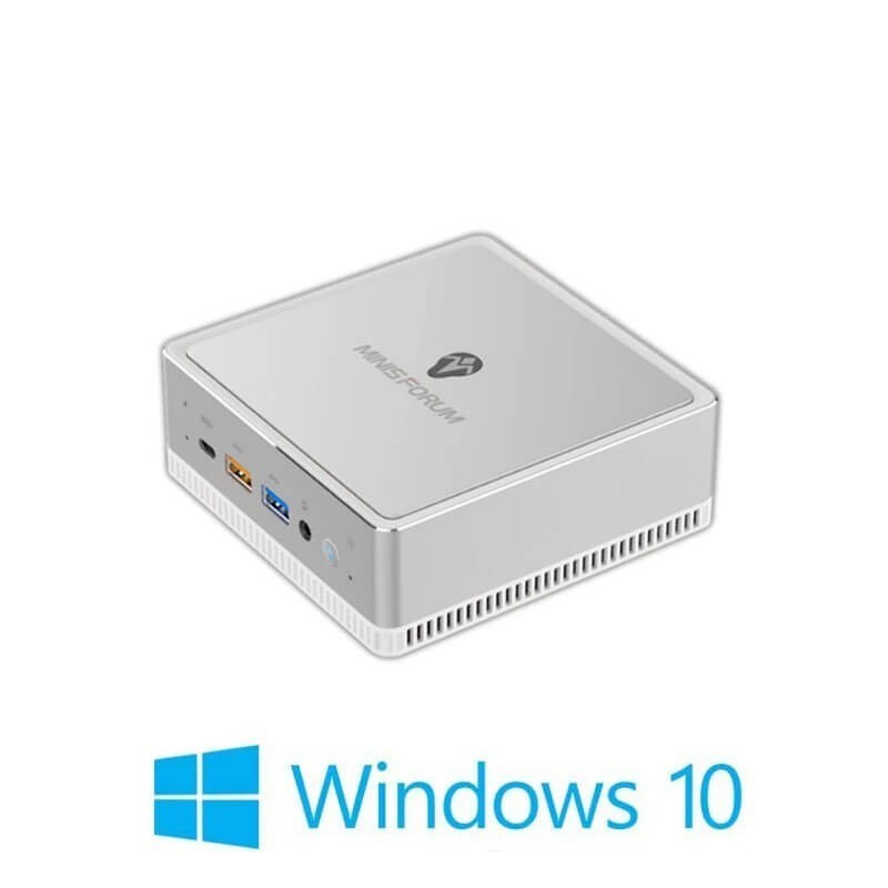 Mini PC NOU Open Box MINISFORUM NUC UM300, Ryzen 3 3300U, 16GB, Win 10 Home