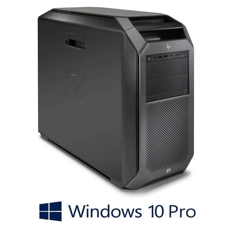 Workstation HP Z8 G4, 2 x Deca Core Silver 4114, 1TB SSD, Quadro P2000, Win 10 Pro