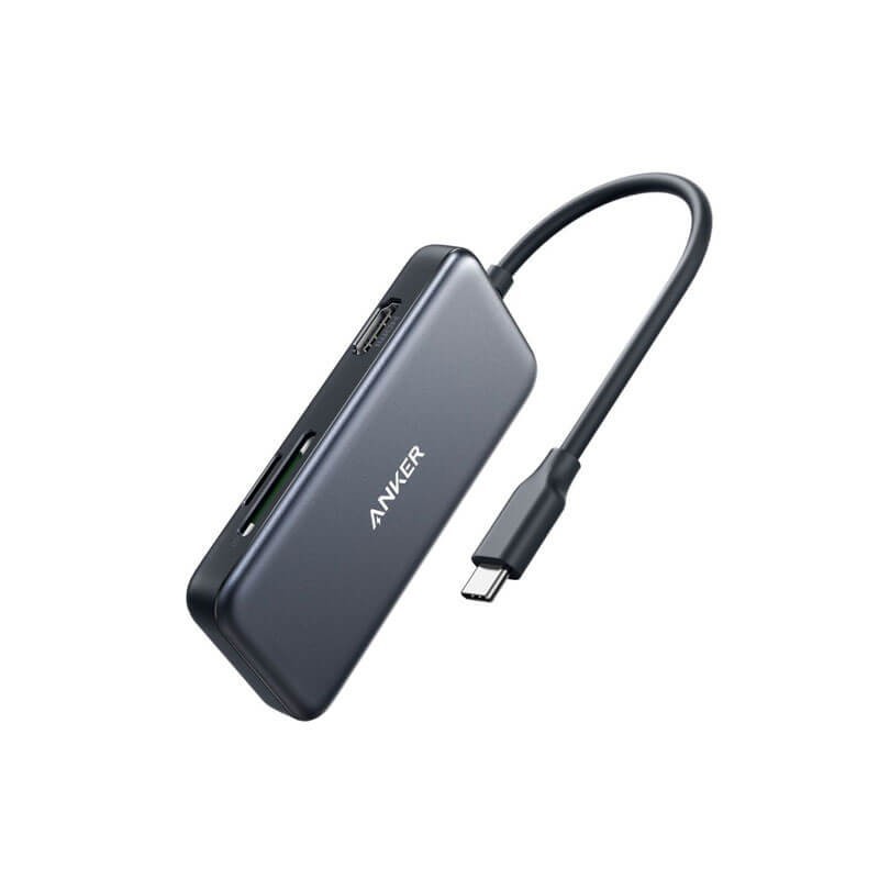 Adaptor Anker Premium 5-in-1 USB-C Hub, HDMI 4K