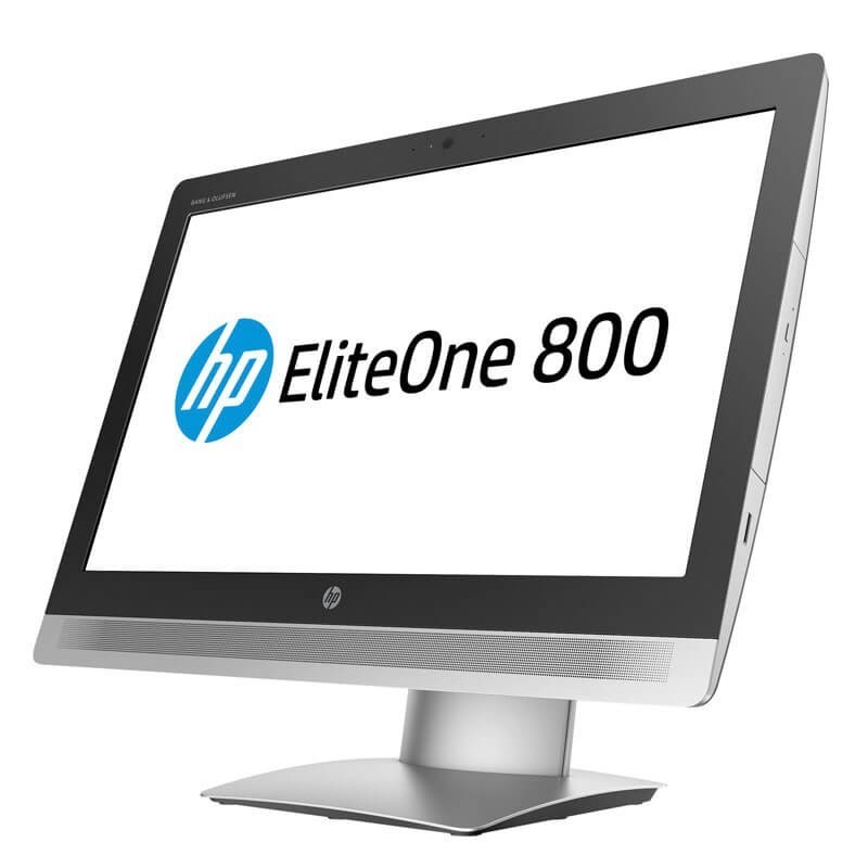 All-in-One Touchscreen SH HP EliteOne 800 G2, Quad Core i7-6700T, SSD, 23" Full HD IPS