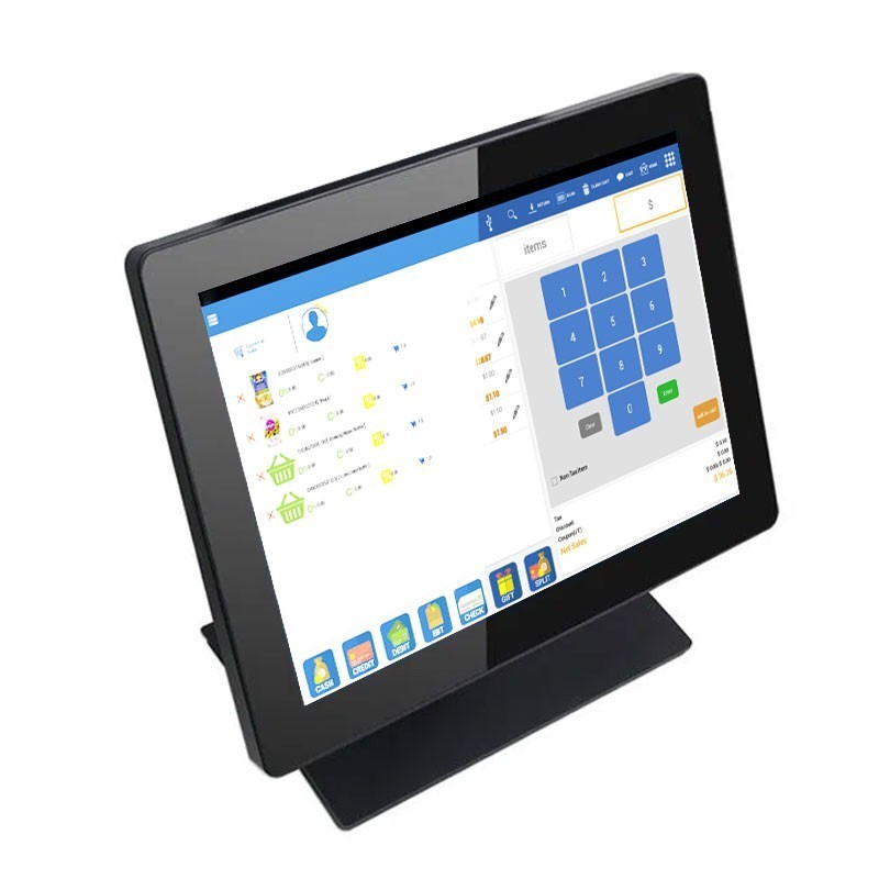 Sistem POS NOU 15 inci AiO-1589, Intel Quad Core J3455, 128GB SSD, 2 x Serial