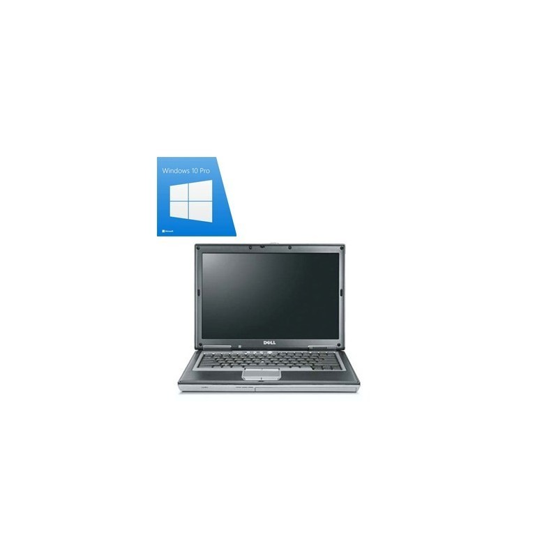 Laptop Refurbished Dell D820, Intel Core Duo T2400 Win 10 Pro