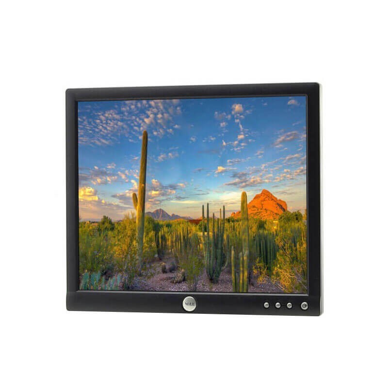 Monitoare LCD Second Hand Dell E173FPf, 17 inch, Grad B