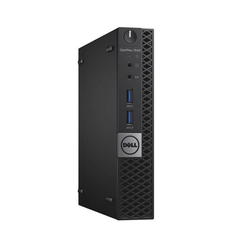 Mini PC SH Dell OptiPlex 7040, Intel Quad Core i7-6700T, 8GB DDR4, 256GB SSD NOU