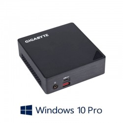 Mini PC Gigabyte GB-BSi3A-6100, Intel i3-6100U, 64GB SSD, Windows 10 Pro
