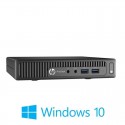 Mini PC HP ProDesk 400 G2, Quad Core i5-6500T, 250GB SSD, Win 10 Home