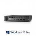 Calculatoare HP ProDesk 600 G2 USFF, i5-6500, Win 10 Pro