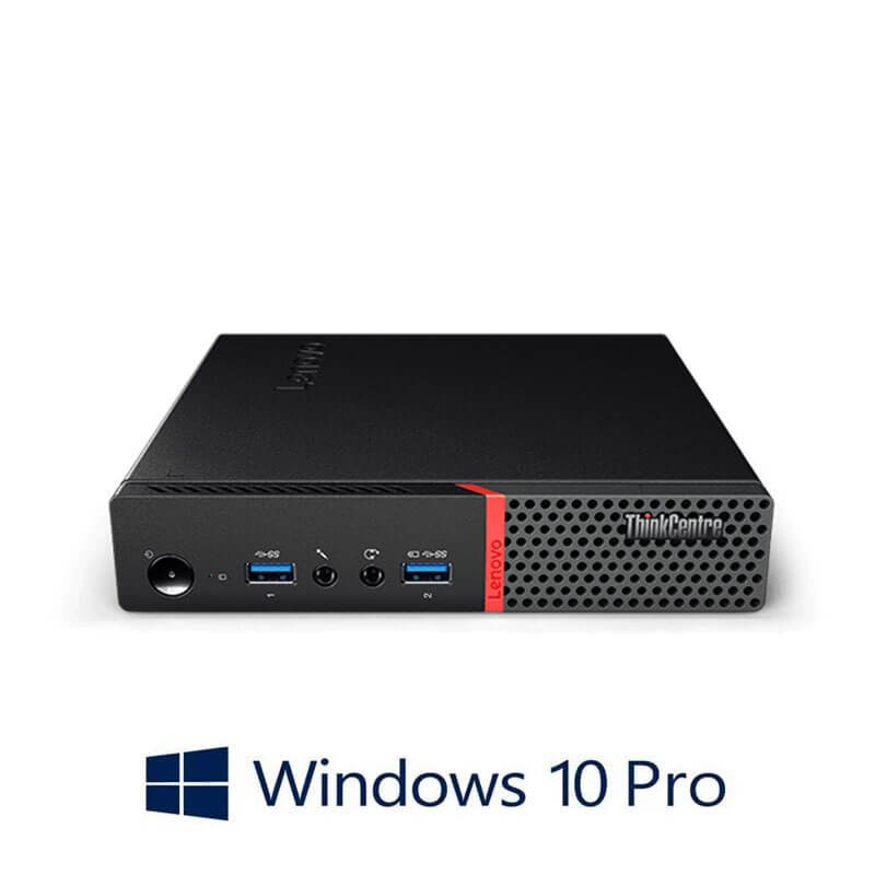 Mini PC Lenovo ThinkCentre M700, Quad Core i5-6400T, 480GB SSD, Win 10 Pro