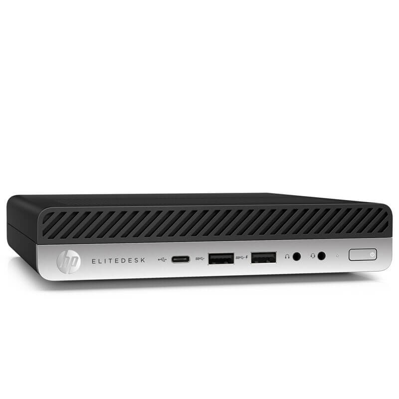 Mini PC SH HP HP EliteDesk 705 G4, AMD Quad Core A10-9700E, 250GB SSD