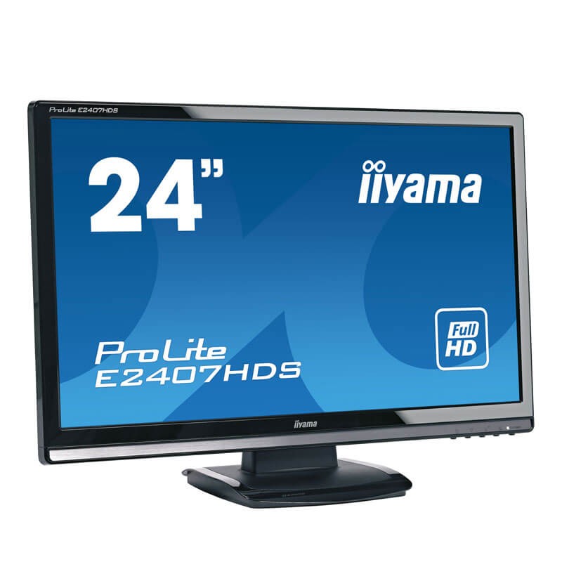 Monitoare LCD Iiyama ProLite E2407HDS, 24 inci Full HD