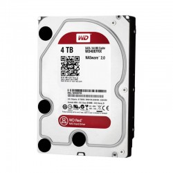 Hard Disk Western Digital RED WD40EFRX, 4TB SATA3 6Gb/s, 5.4K RPM, 64MB Cache