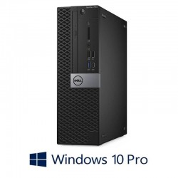 Calculatoare Dell OptiPlex 7050 SFF, Quad Core i5-7500, 16GB DDR4, Win 10 Pro