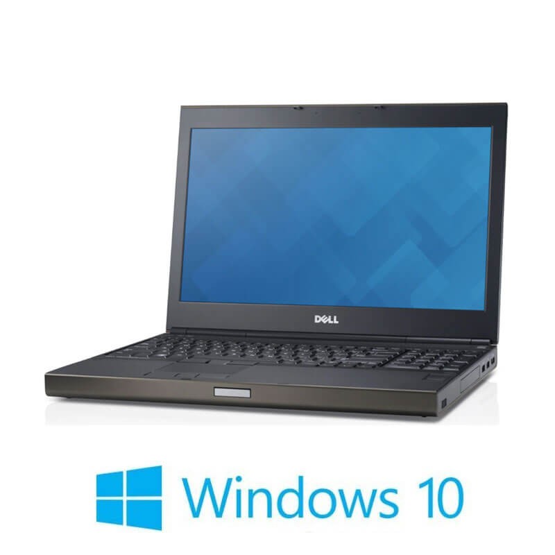 Laptop Dell Precision M6800, Quad Core i7-4810MQ, SSD, FirePro M6100, Win 10 Home