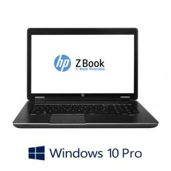 Laptop HP ZBook 17, Quad Core i7-4700MQ, Full HD, Quadro K3100M, Win 10 Pro