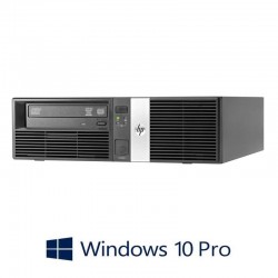 Calculatoare HP rp5810 Retail System, Quad Core i5-4570S, 120GB SSD, Win 10 Pro