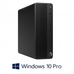 Calculatoare HP 290 G1 SFF, Quad Core i3-8100, 8GB DDR4, 128GB SSD, Win 10 Pro
