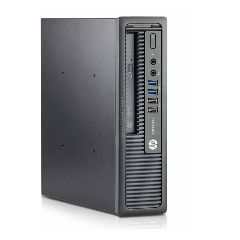 Calculatoare SH HP EliteDesk 800 G1 USDT, Intel Core i3-4160, 240GB SSD