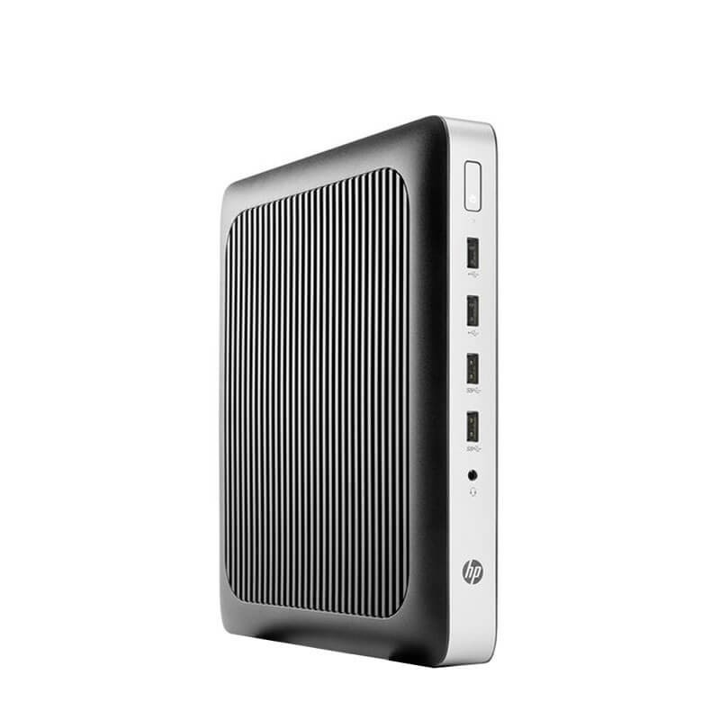 Mini PC Thin Client SH HP t630, AMD Quad Core GX-420GI, 4GB DDR4, 16GB SSD M.2