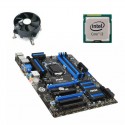 Kit Placa de Baza MSI H87-G43, Intel Core i3-4130, Cooler