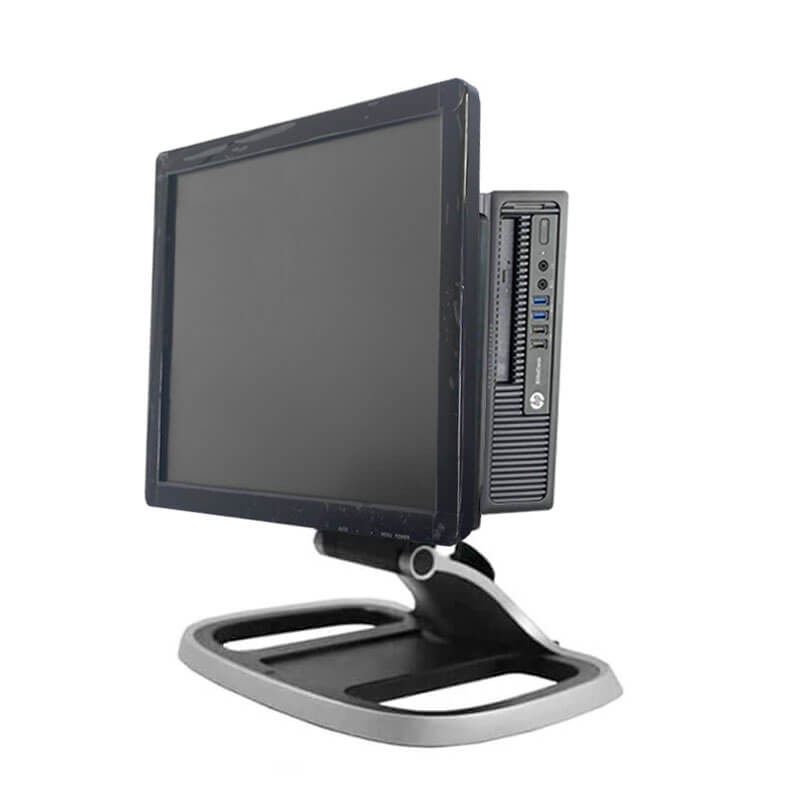 Sistem POS SH HP EliteDesk 800 G1, Quad Core i5-4570S, SSD, Monitor NOU 17 inci