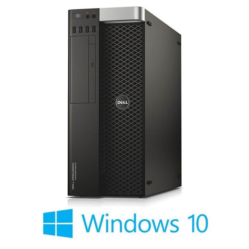 Workstation Dell Precision 5810 MT, E5-2640 v3, 32GB, Quadro M4000, Win 10 Home