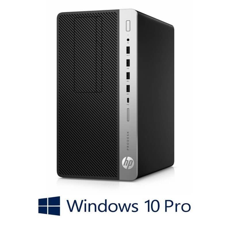 Calculatoare HP ProDesk 600 G3 MT, Quad Core i5-6400, 256GB SSD, Win 10 Pro Calculatoare HP ProDesk 600 G3 MT, Quad Core i5-6400, 256GB SSD, Win 10 Pro