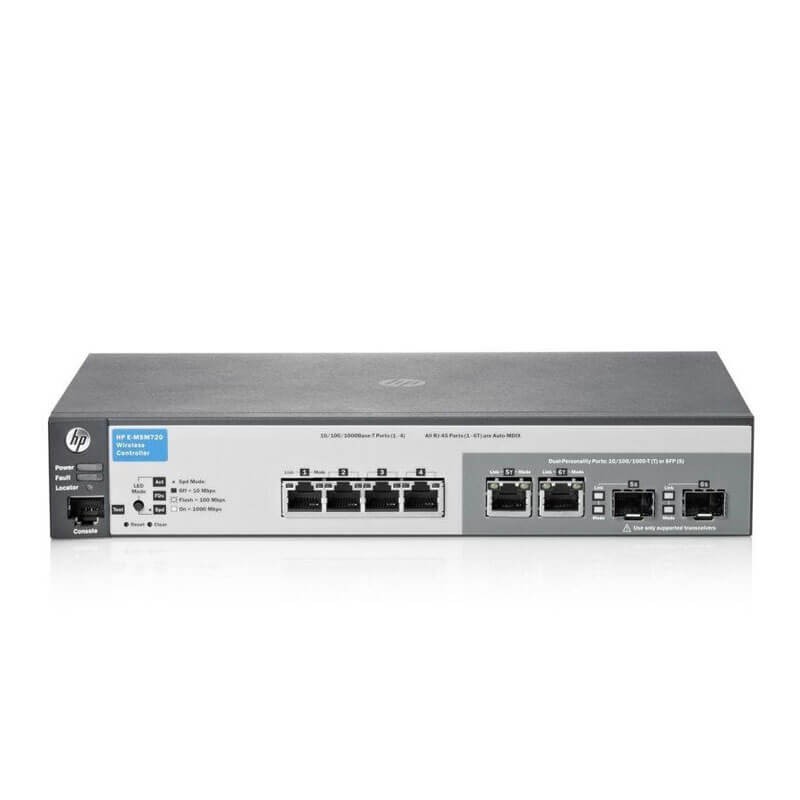 Switch HP MSM720 Access Controller, J9693A, 6 x Rj-45 10/100/1000Mbps Switch HP MSM720 Access Controller, J9693A, 6 x Rj-45 10/100/1000Mbps