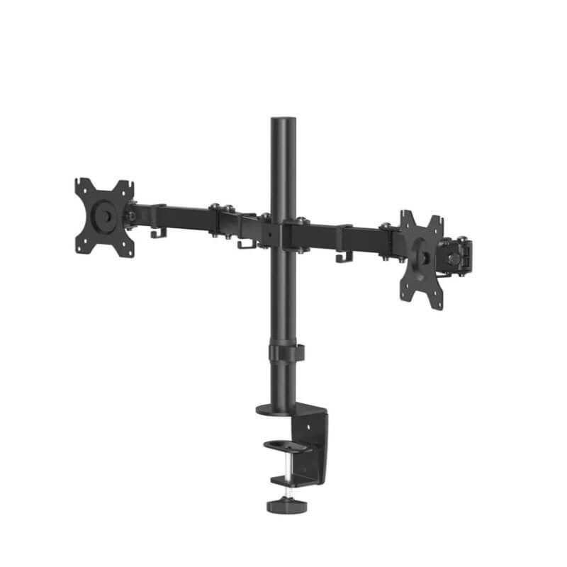 Suport 2 Monitoare 13 - 27 inci, VESA 100x100/75x75 Suport 2 Monitoare 13 - 27 inci, VESA 100x100/75x75