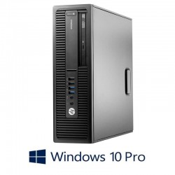 Calculatoare HP EliteDesk 705 G2 SFF, AMD PRO Quad Core A10-8750B, Win 10 Pro