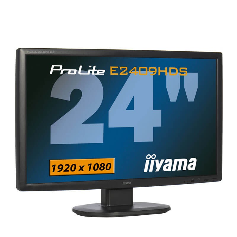 Monitoare LCD Iiyama ProLite E2409HDS-1, 24 inci Full HD