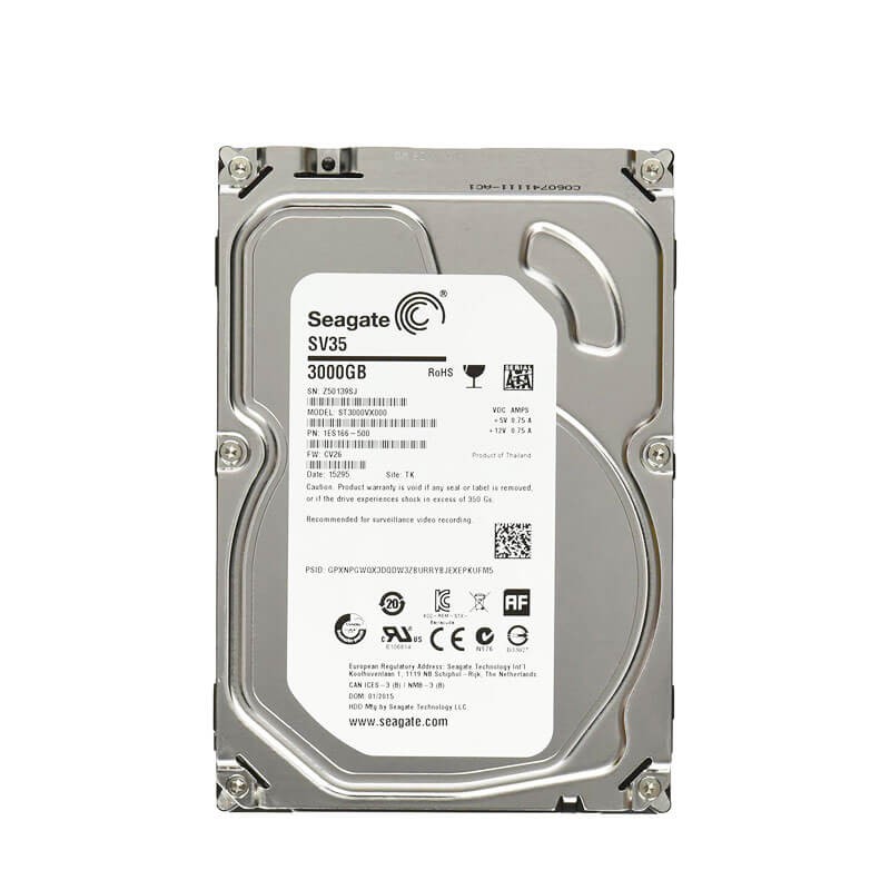 Hard Disk Seagate ST3000VX000, 3TB SATA3 6Gb/s, 3.5 inci, 7.2K RPM, 64MB Cache