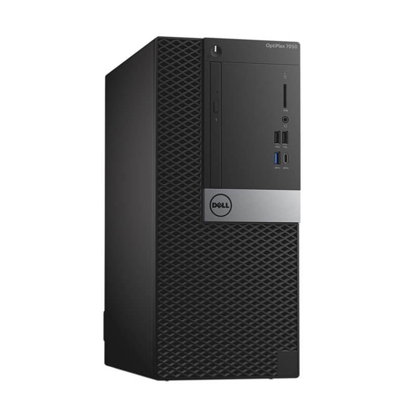 Calculatoare SH Dell OptiPlex 7050 MT, Intel Quad Core i7-7700, 480GB SSD NOU Calculatoare SH Dell OptiPlex 7050 MT, Intel Quad Core i7-7700, 480GB SSD NOU