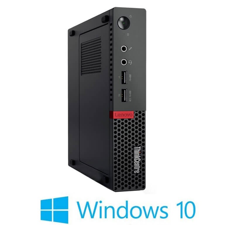 Mini PC Lenovo ThinkCentre M710q, Quad Core i5-7500T, 8GB DDR4, Win 10 Home Mini PC Lenovo ThinkCentre M710q, Quad Core i5-7500T, 8GB DDR4, Win 10 Home