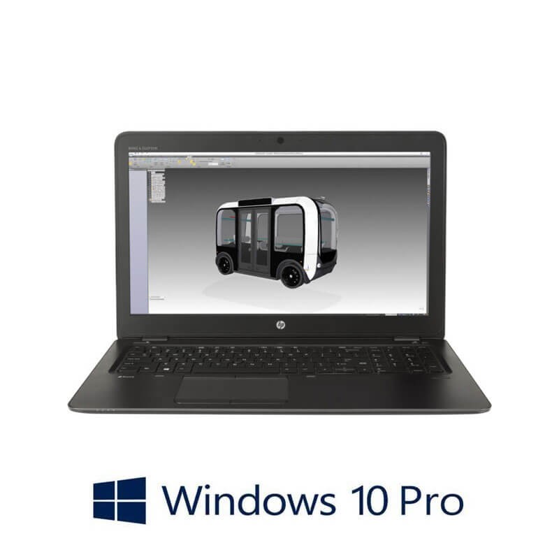 Laptopuri HP ZBook 15u G4, Intel i7-7500U, 256GB SSD, 15.6 inci Full HD, Win 10 Pro