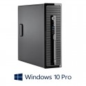 Calculatoare HP ProDesk 400 G1 SFF, Intel Core i3-4160, Windows 10 Pro