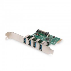 Adaptor PCI Express la 4 x USB 3.0